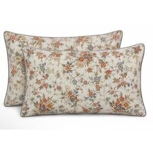 Lauren Ralph Lauren Carolyne Standard Floral Set Of 2 Shams